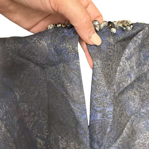 NWT Women's SACHIN & BABI Fallon Dress in Black/Midnight $695 | Size 6 - Picture 5 of 14